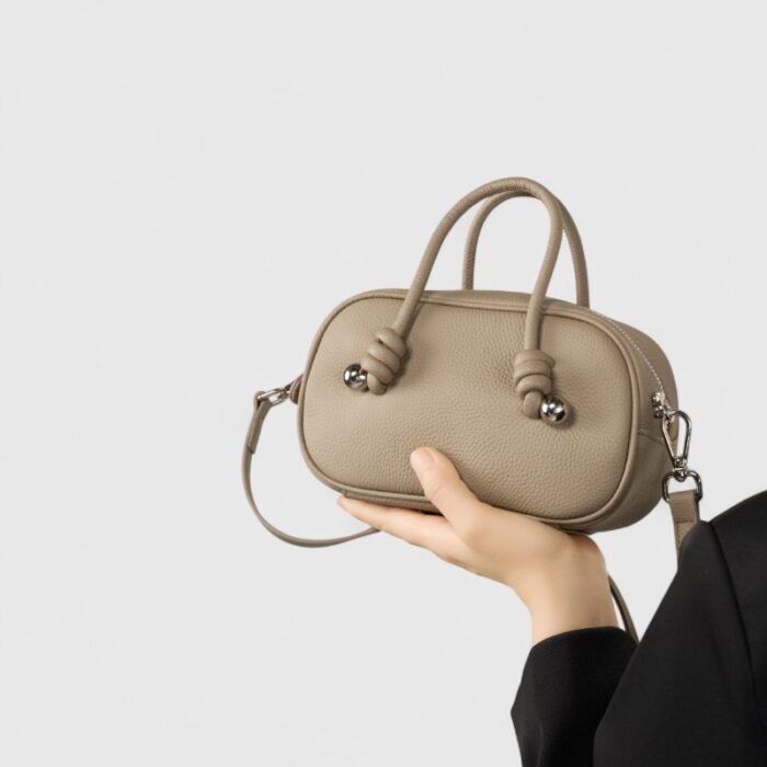 Pillow-Style PU Mini Tote Bag – Soft Glam Meets Everyday Utility - Image 6