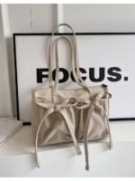 Large Oxford Cloth Nylon Crossbody khaki Bag
