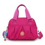 Extra Large Corduroy Crossbody Rose red Bag