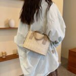Street Style Straw Crossbody Bag