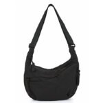 MetroDumple Soft Sling Crossbody Bag Black