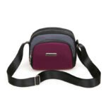 Mini Soft Nylon Crossbody purple Bag