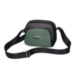 Mini Soft Nylon Crossbody Green Bag