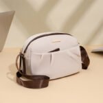 EdgeCarry Nylon Crossbody Bag White