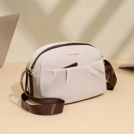 EdgeCarry Nylon Crossbody Bag White