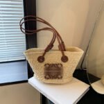 Makbolo Straw Crossbody Bag