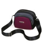 Mini Soft Nylon Crossbody purple Bag