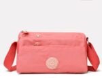 Women’s Minimalist Nylon Crossbody pink Bag