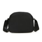 Mini Soft Nylon Crossbody Black Bag