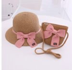 SweetBloom Straw Crossbody Bag Khakhi