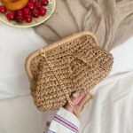 ShellWeave Bag straw Crossbody