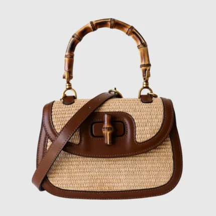 UrbanSaddle Straw Crossbody