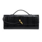 Viva Clutch Woven Bag Black