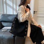 Metro Velvet Suede Hobo Bag