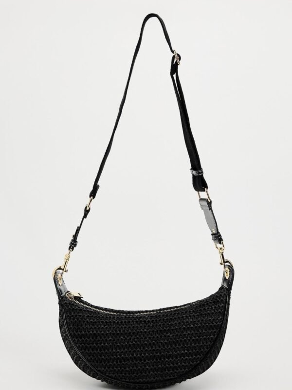 Looma Woven Bag Black