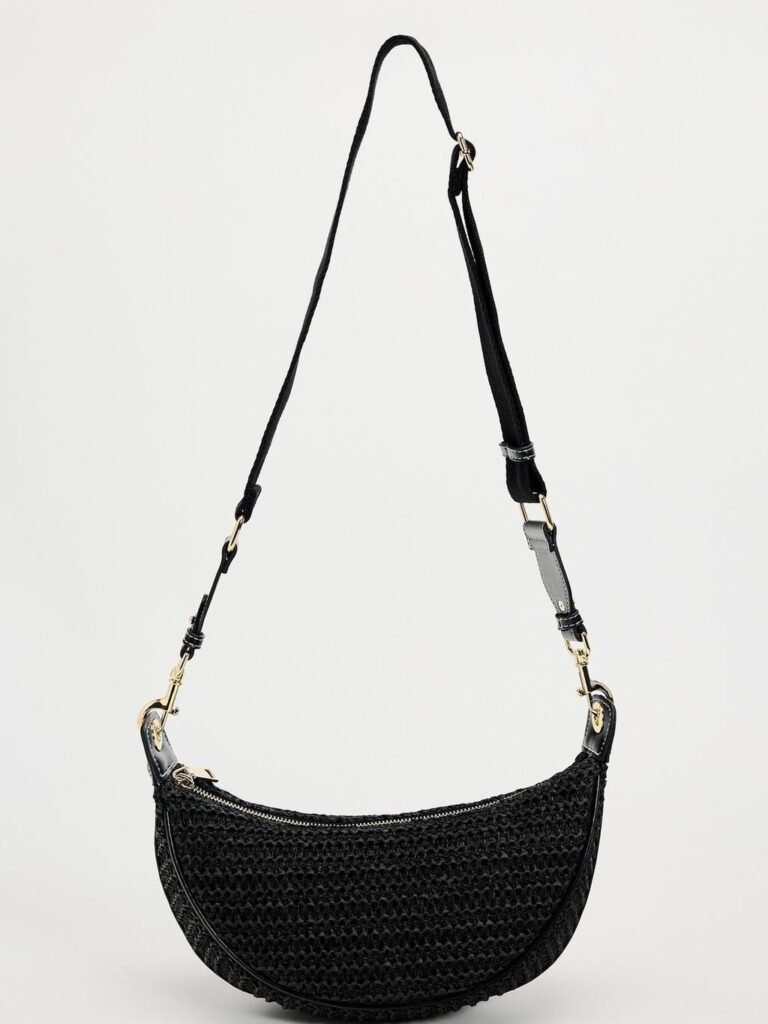 Looma Woven Bag Black
