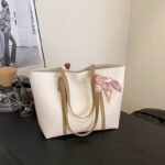 Solid Ease Tote Bag Off White