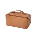 Chic Cube Toiletry Bag Brown