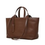 Heritage Stitch Tote Bag Brown
