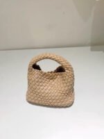 Chic Braid Woven Bag Beige