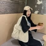 Bow Edge Tote Bag Off White