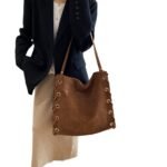 Metro Velvet Suede Hobo Bag