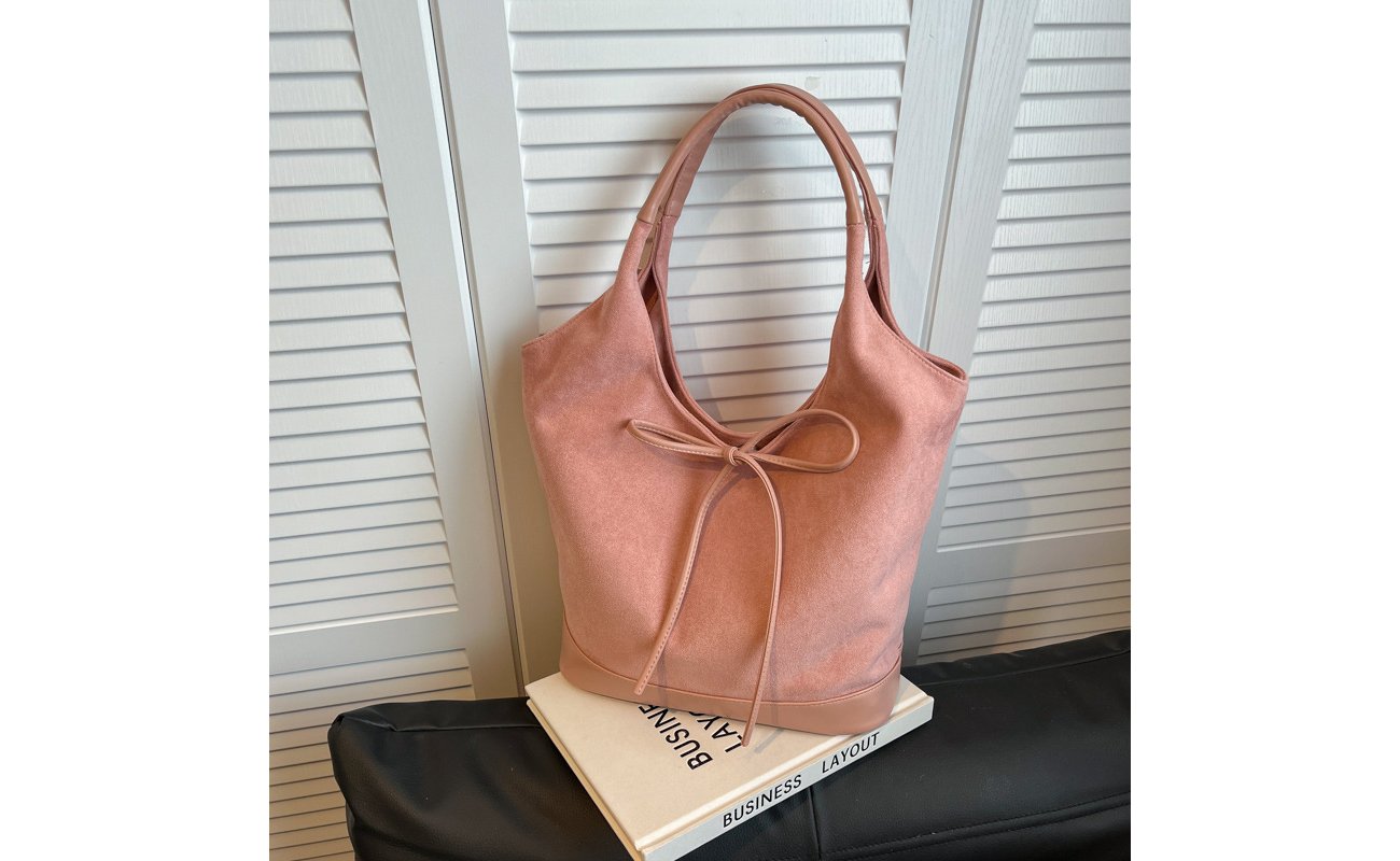 Pura Forma Suede Bag Pink
