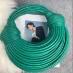 Meixi Shell Woven Bag Green