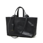 Heritage Stitch Tote Bag Black