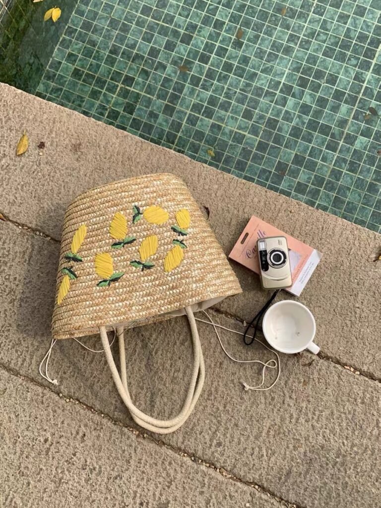 Khaki Sunlit Tote Bag