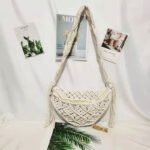 Minimalist Woven Crossbody Bag