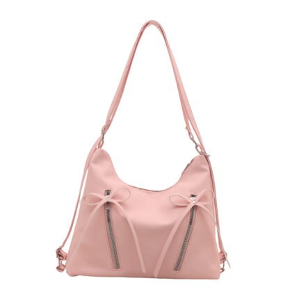 Stitch Mode Tote Bag Pink