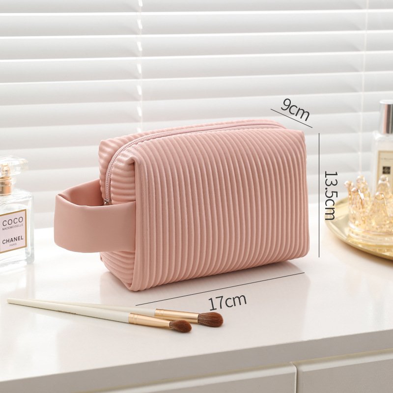 Cube Case Cosmetic Bag PInk