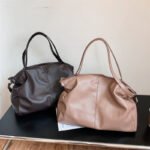 Versa Style Tote Bag Khaki Coffee