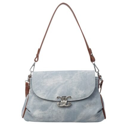 Flexi Charm Nylon Bag Blue