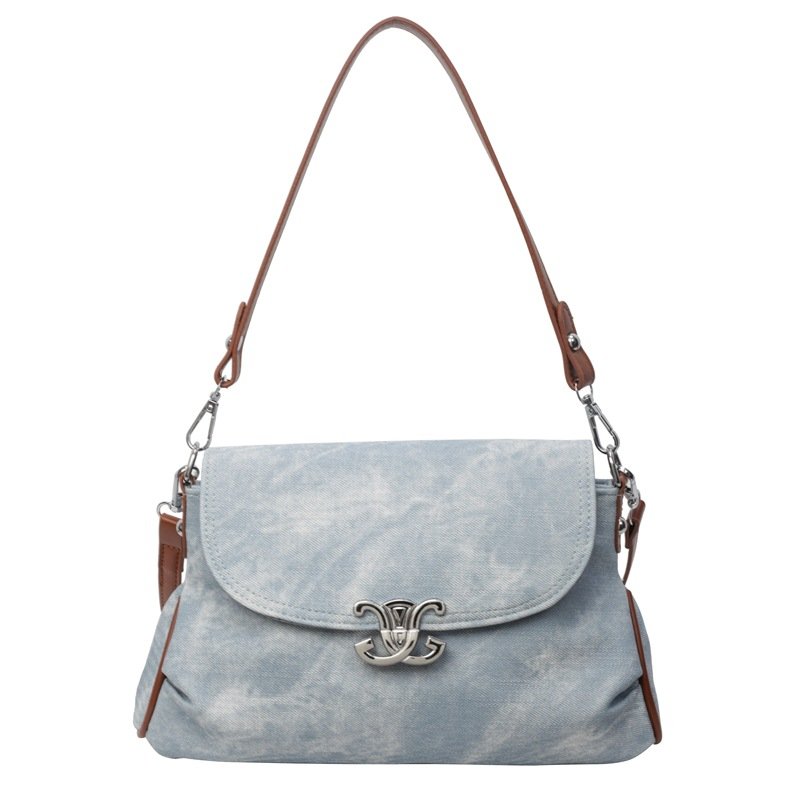 Flexi Charm Nylon Bag Blue