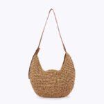 Camel Harvest Straw Bag
