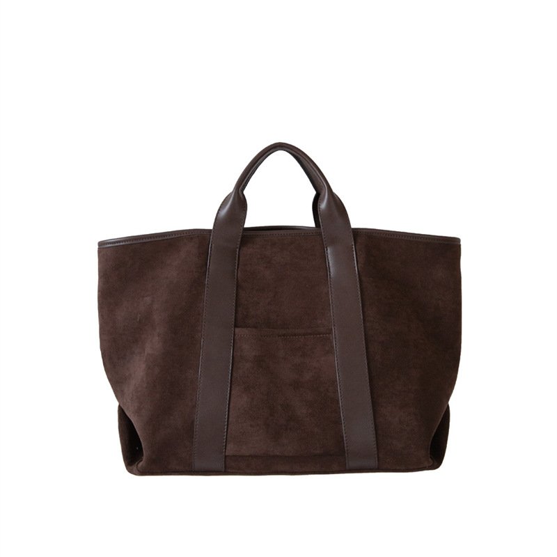 Vinta Tote Suede Hobo Coffee Bag