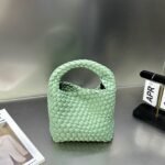 Chic Braid Woven Bag Green