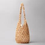 Riviera Beaded Bag Beige