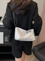 Daily Ease Small Shoulder Bag White