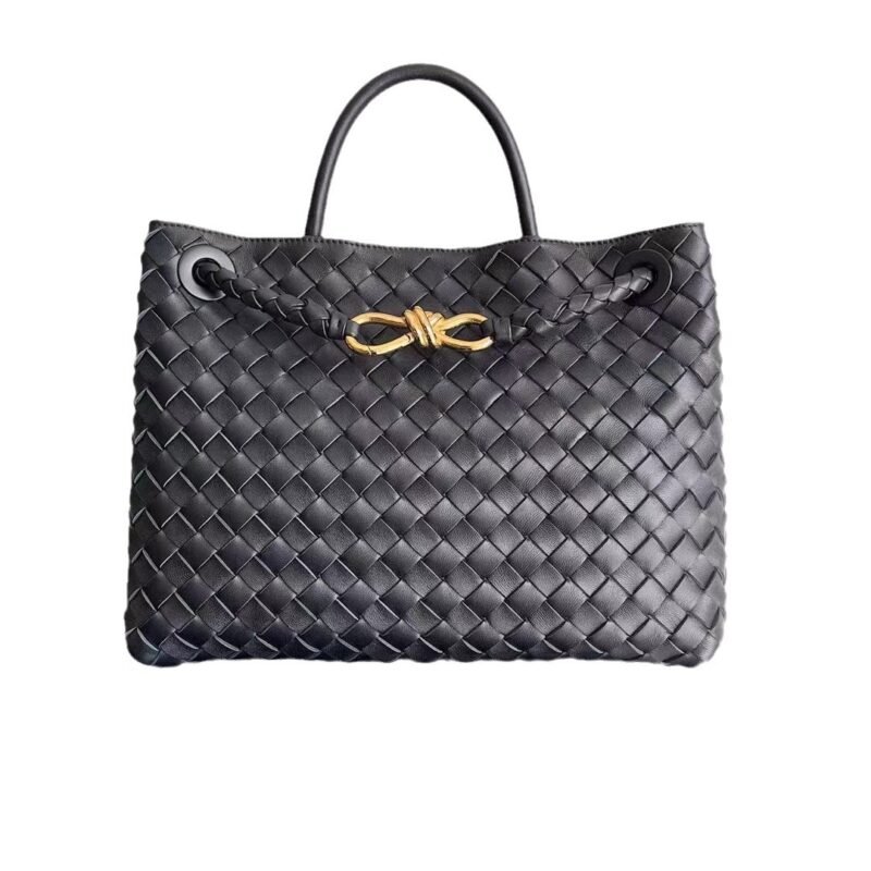 Elegance Woven Bag Black