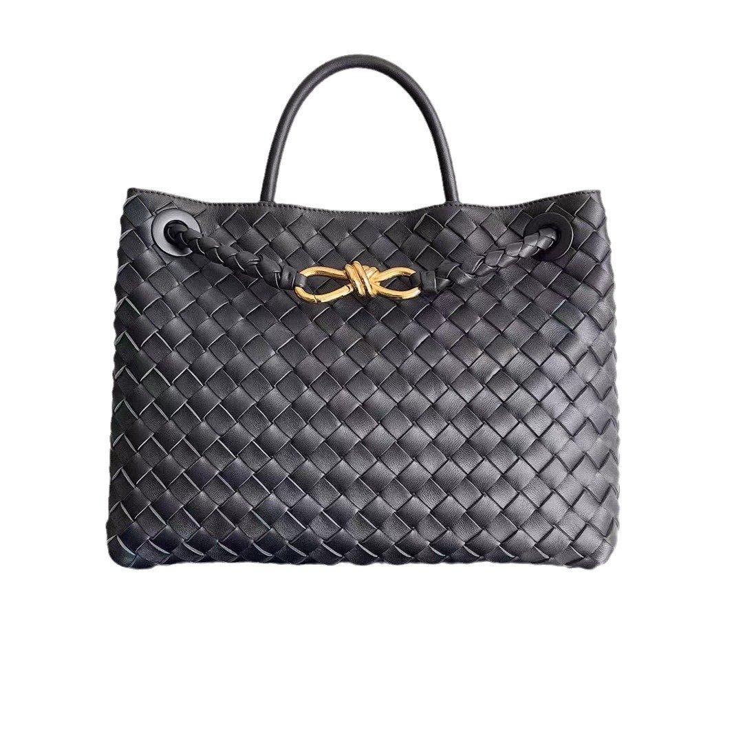 Elegance Woven Bag Black