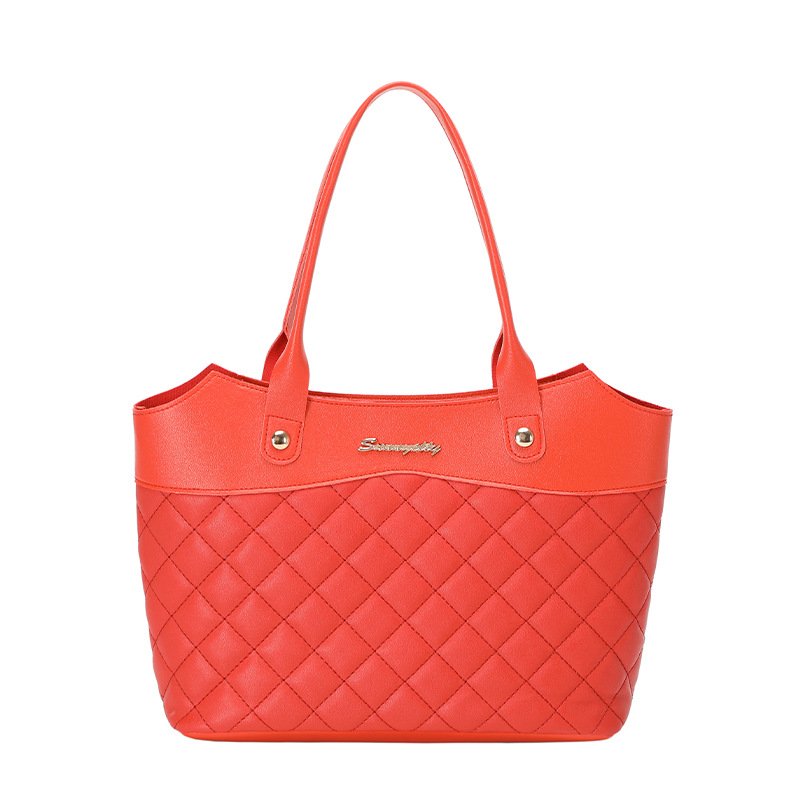 Luxe Lite Woven Bag Red
