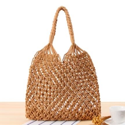 Hollow Woven Crossbody
