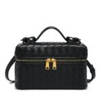 Style Cube Woven Bag Black