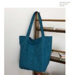 Flexi Style Nylon Bag Red Blue