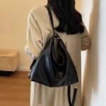 Sleek Form Tote Bag Black