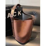 Urban Ease Suede Bucket Bag Brown