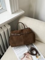 Nubuck Vibe Suede Hobo Bag